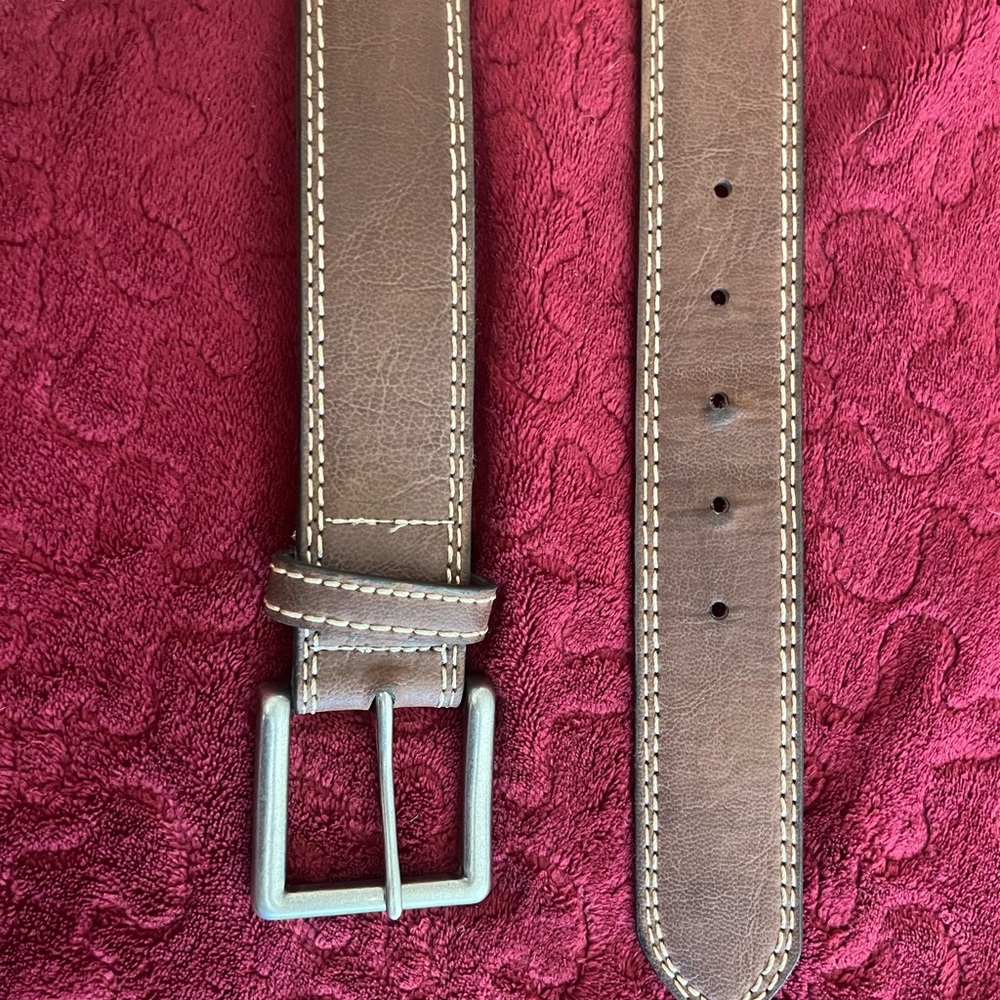 Men’s brown belt sz 38”